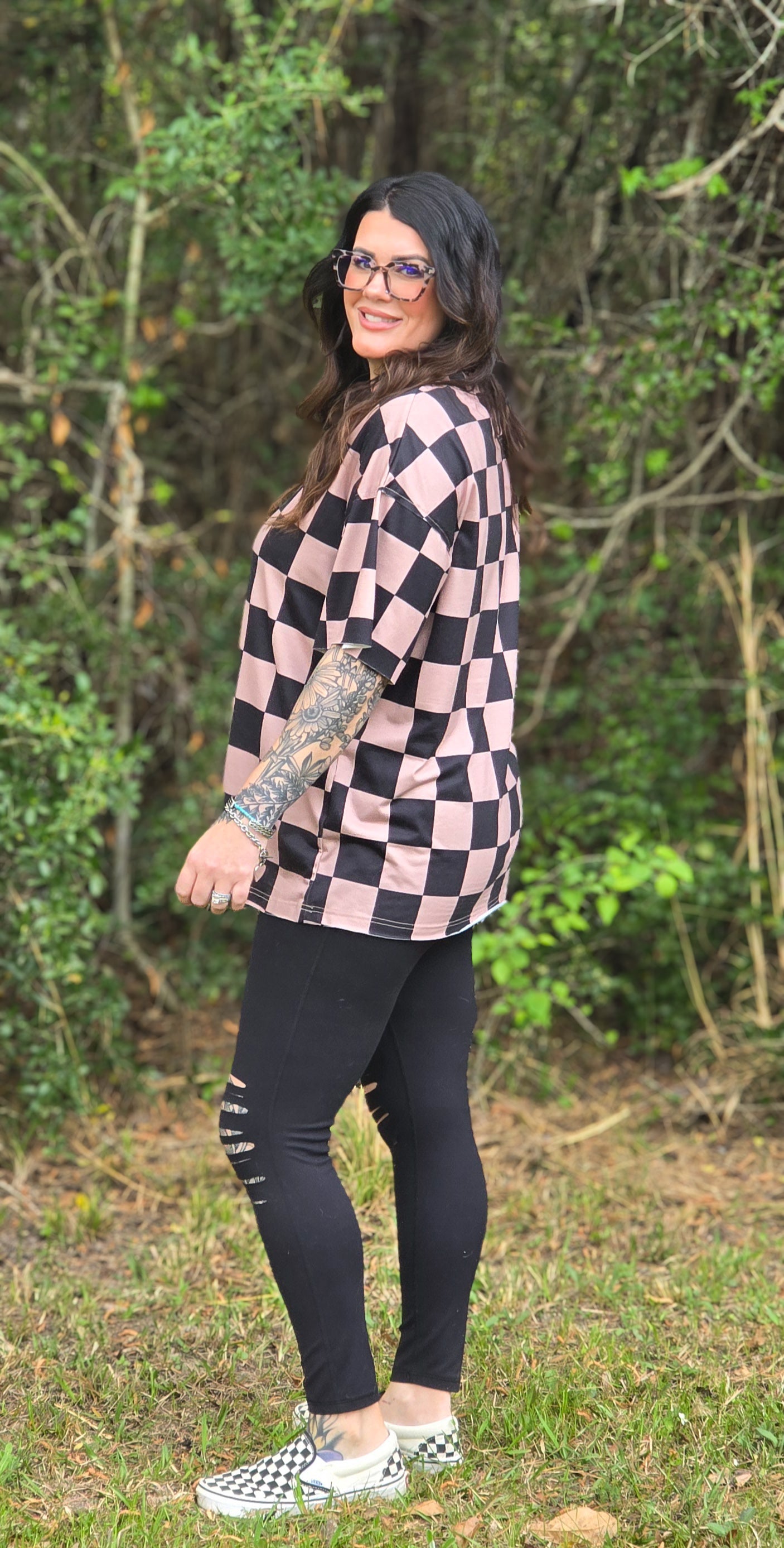 Checkmate Boyfriend Casual Tee