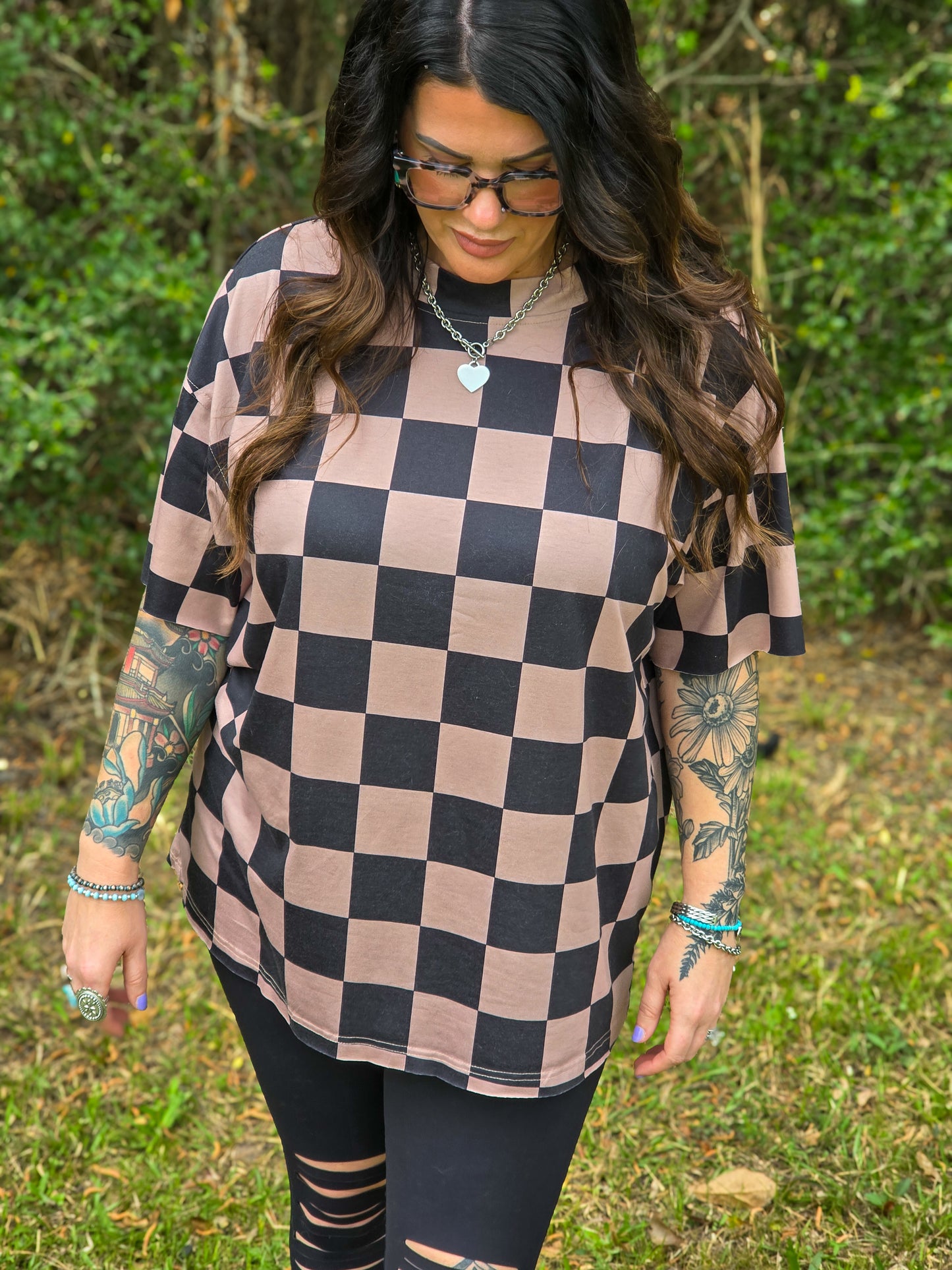 Checkmate Boyfriend Casual Tee