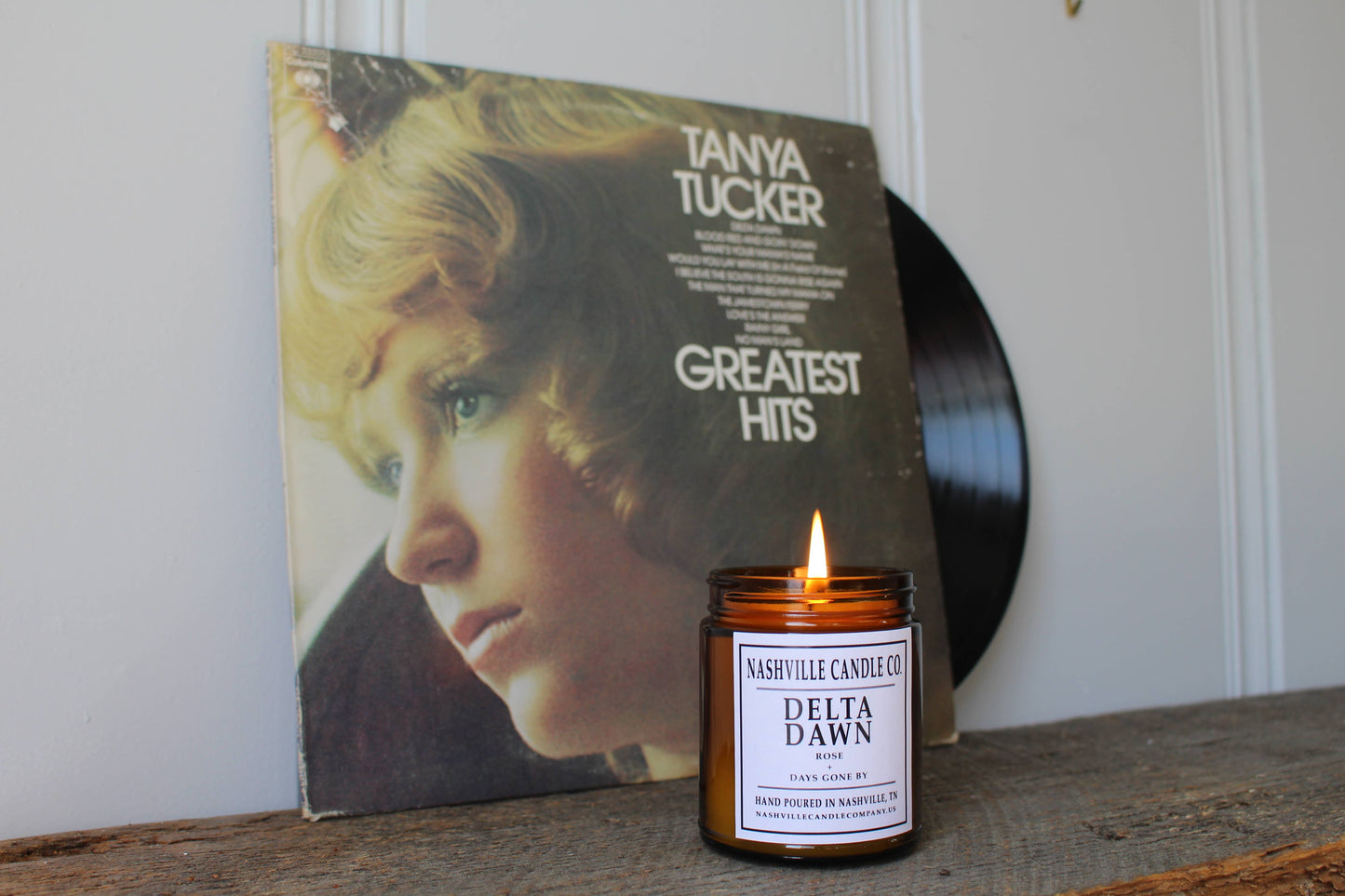 Nashville Candle Company - Delta Dawn│Rose + Days Gone By