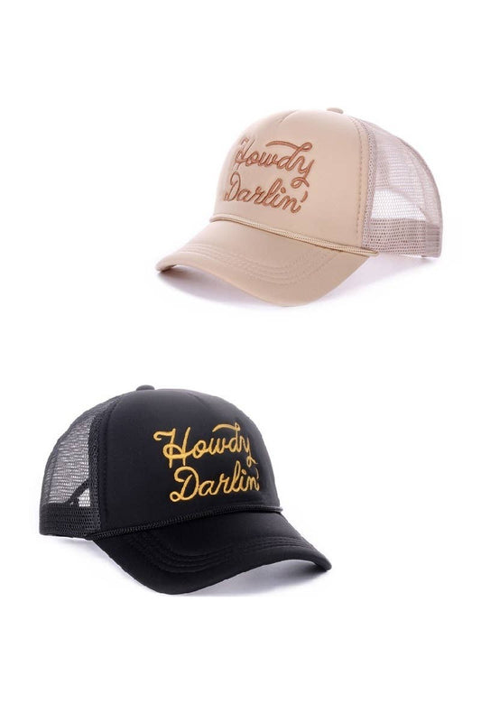 Vanilla Monkey - Howdy Darlin Mesh Trucker Cap