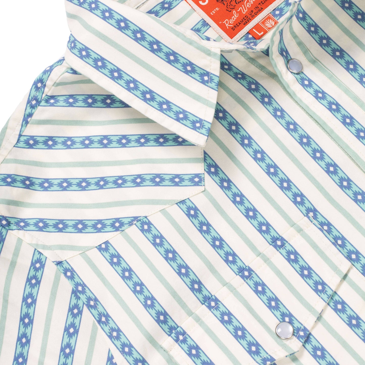 Sendero Provisions Company - Serape Pearl Snap Short Sleeve