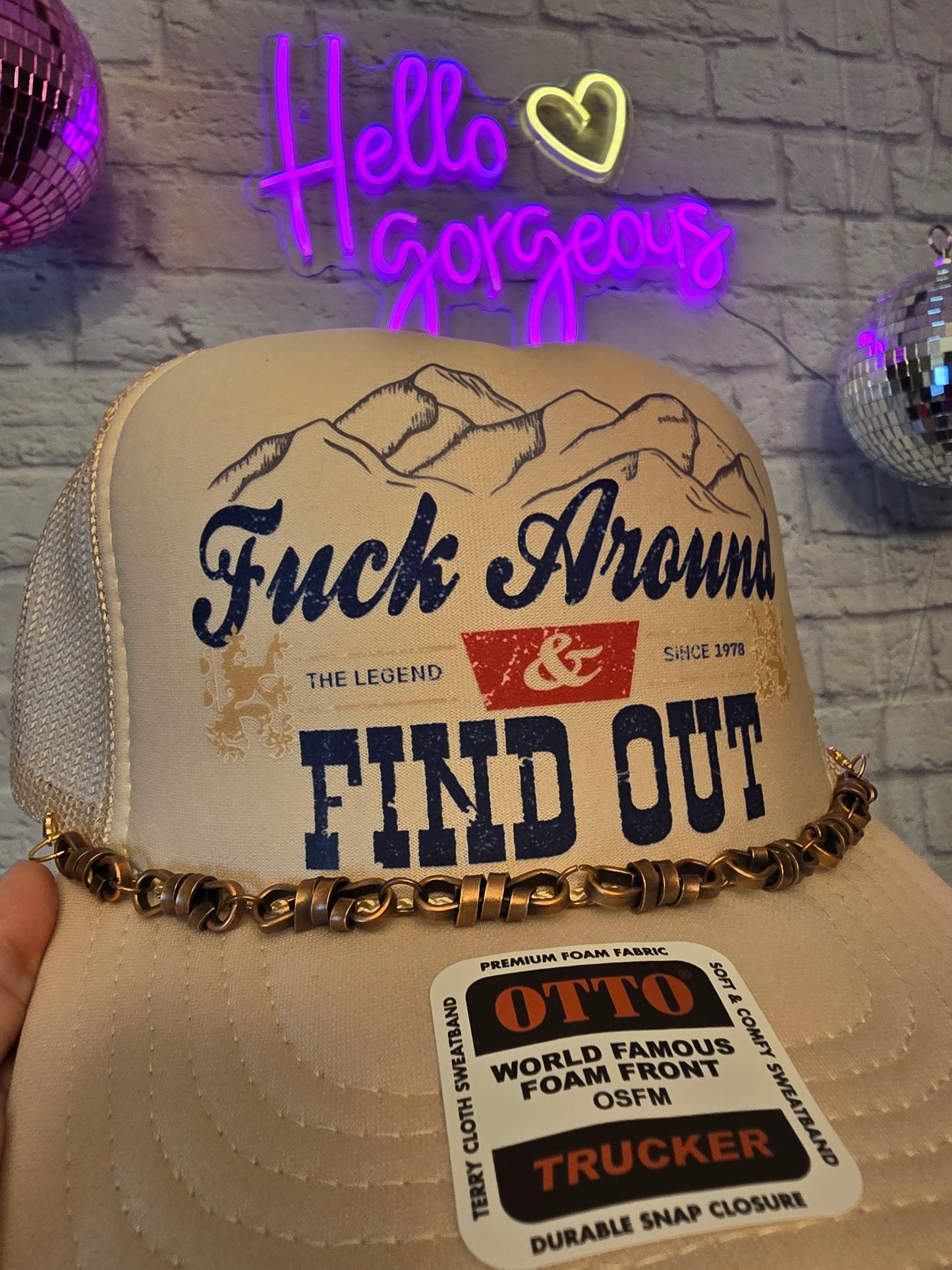 FAFO Graphic Trucker Hat