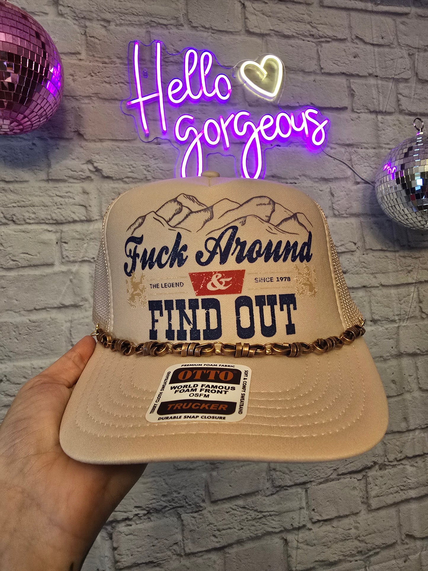 FAFO Graphic Trucker Hat