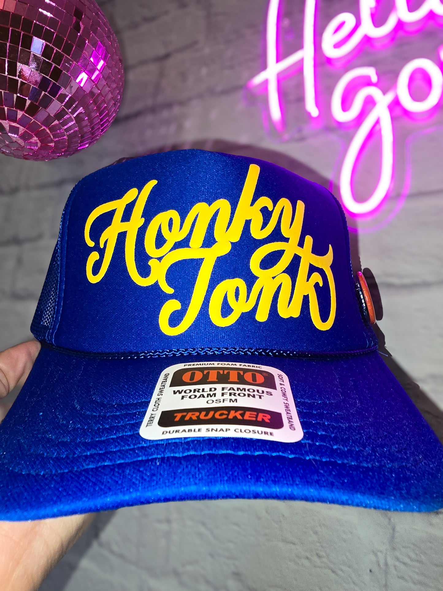 Honky Tonk Western Trucker Hat