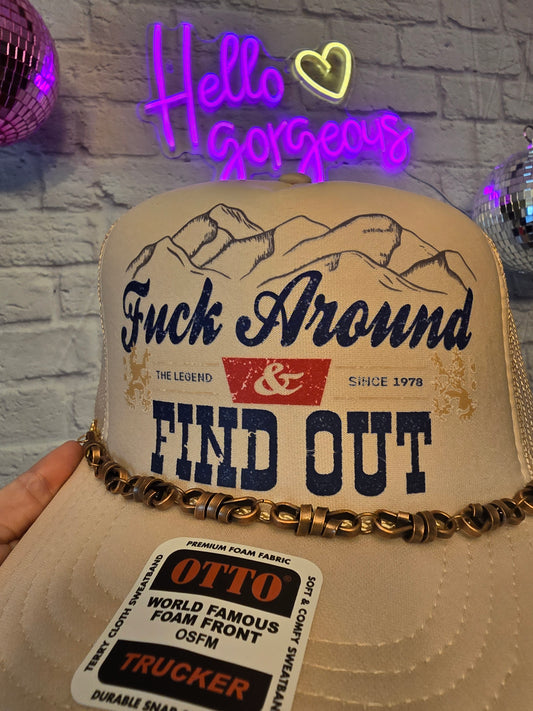 FAFO Graphic Trucker Hat