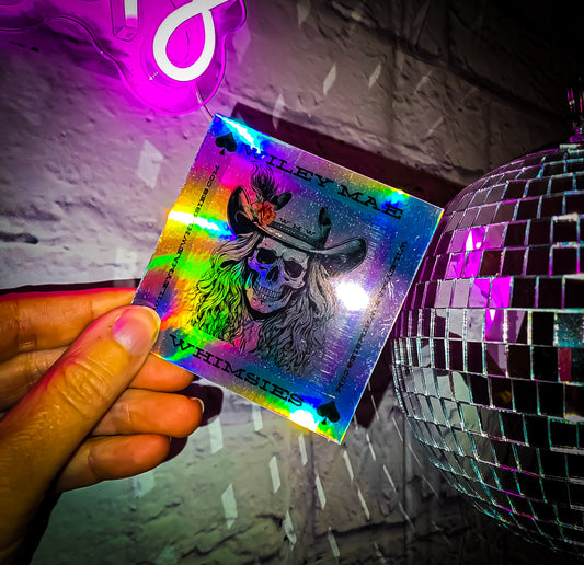 WMW Logo Holographic Stickers