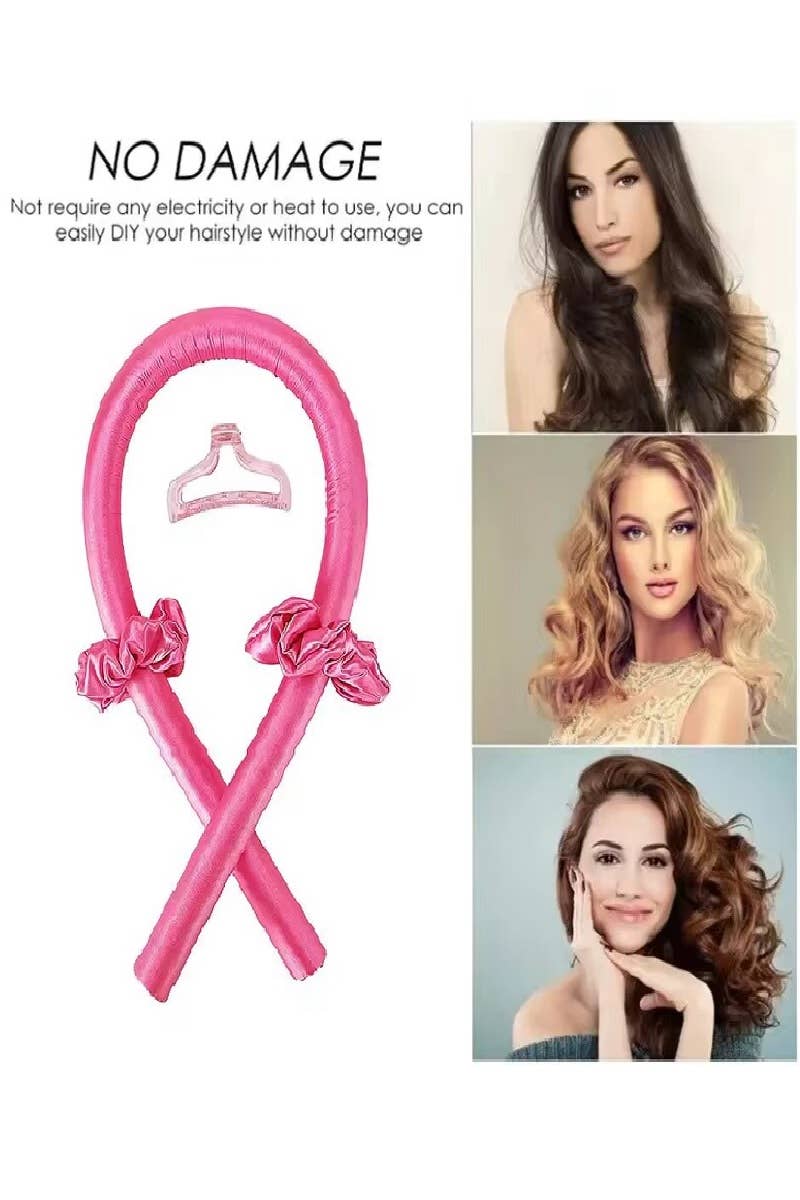 Heatless Hair Curler Curling Set