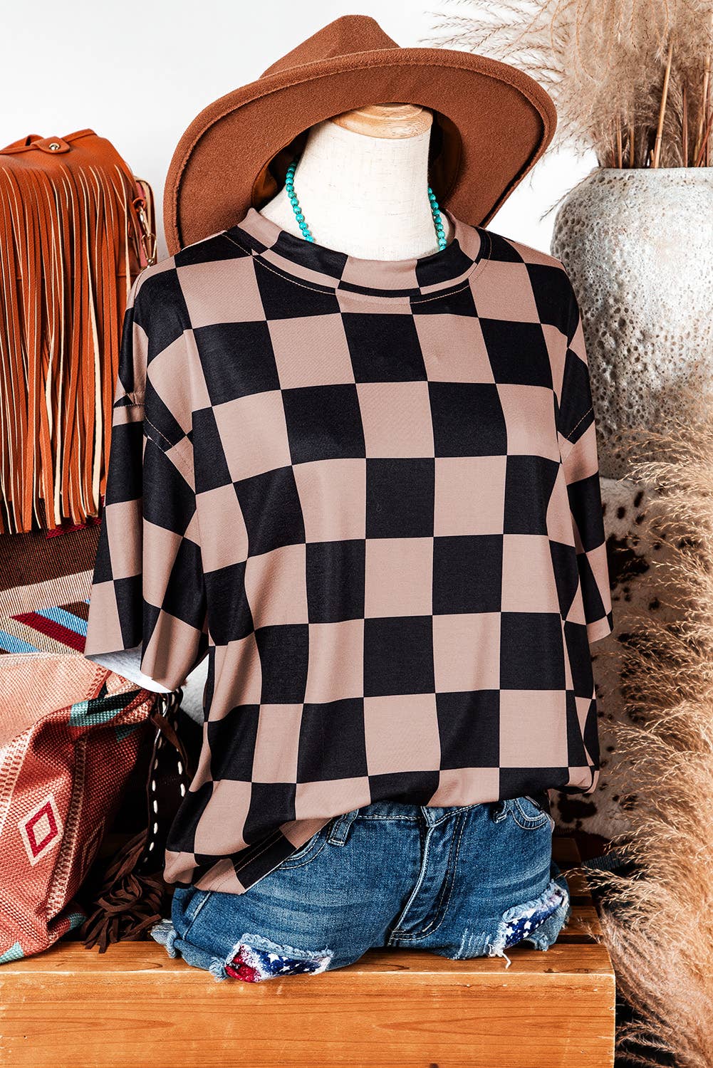 Checkmate Boyfriend Casual Tee