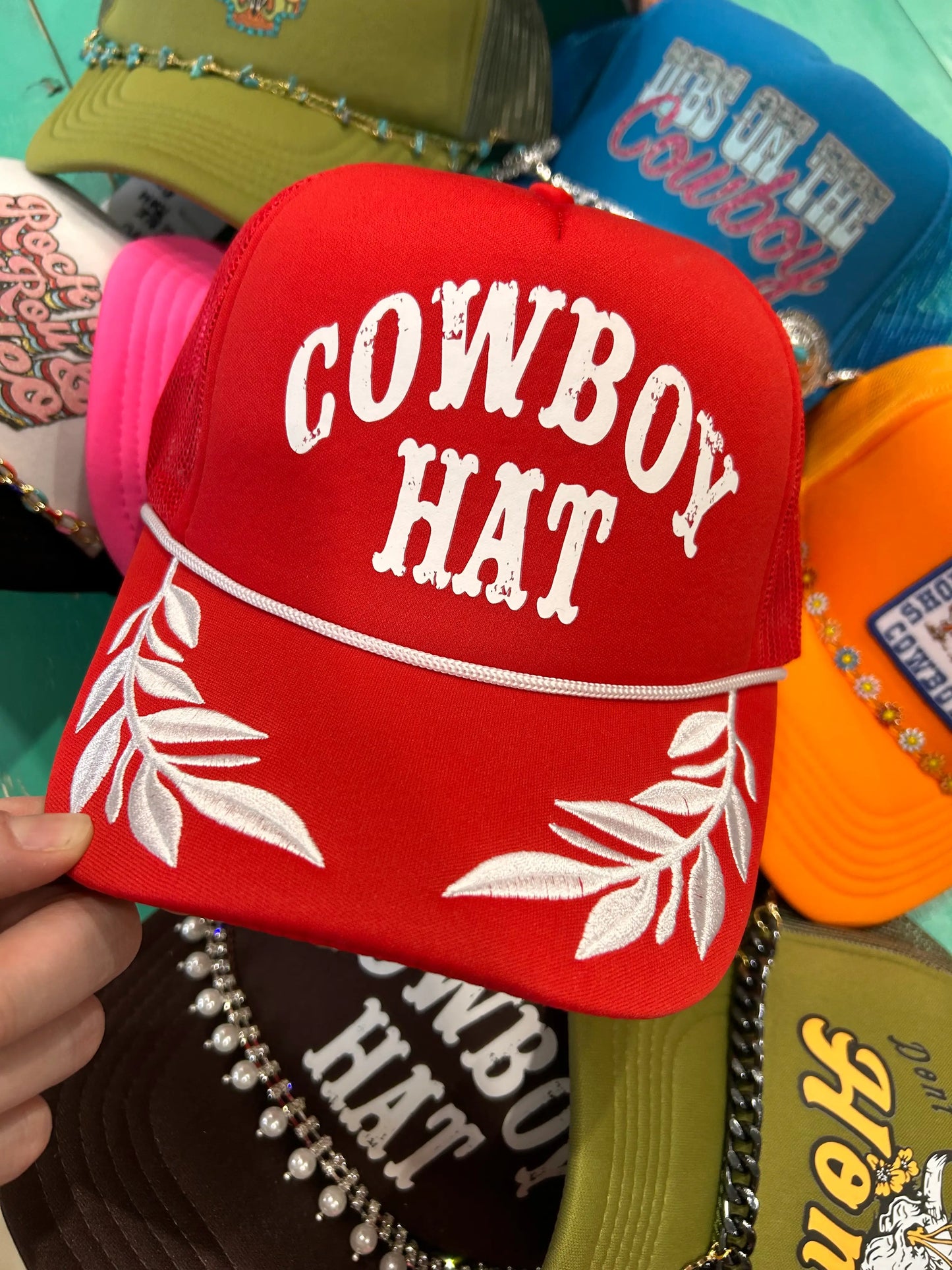 Cowboy Hat Trucker Hat