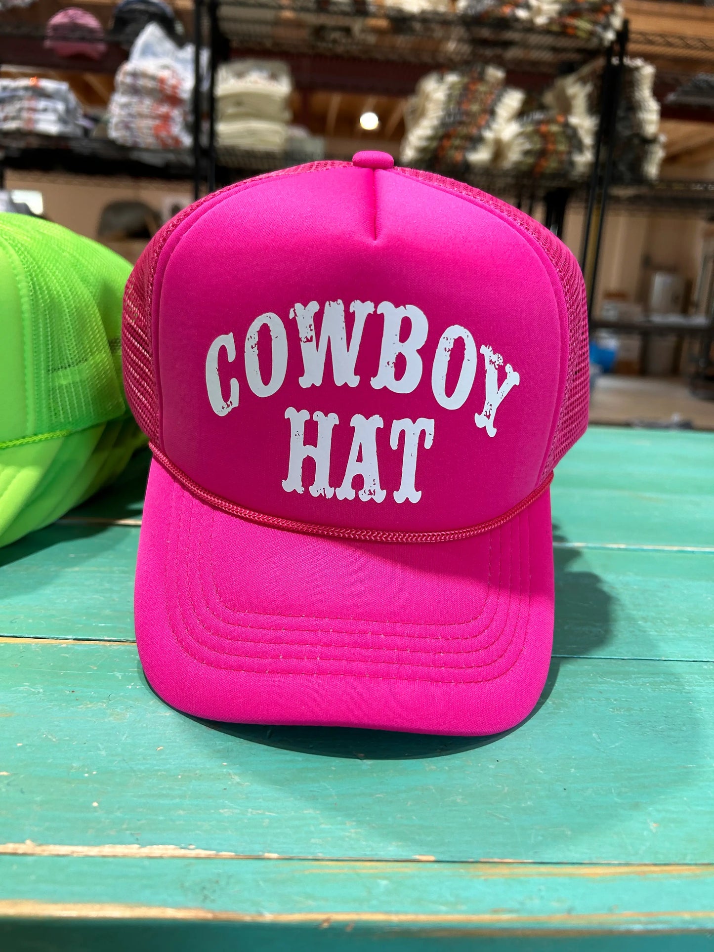 Cowboy Hat Trucker Hat