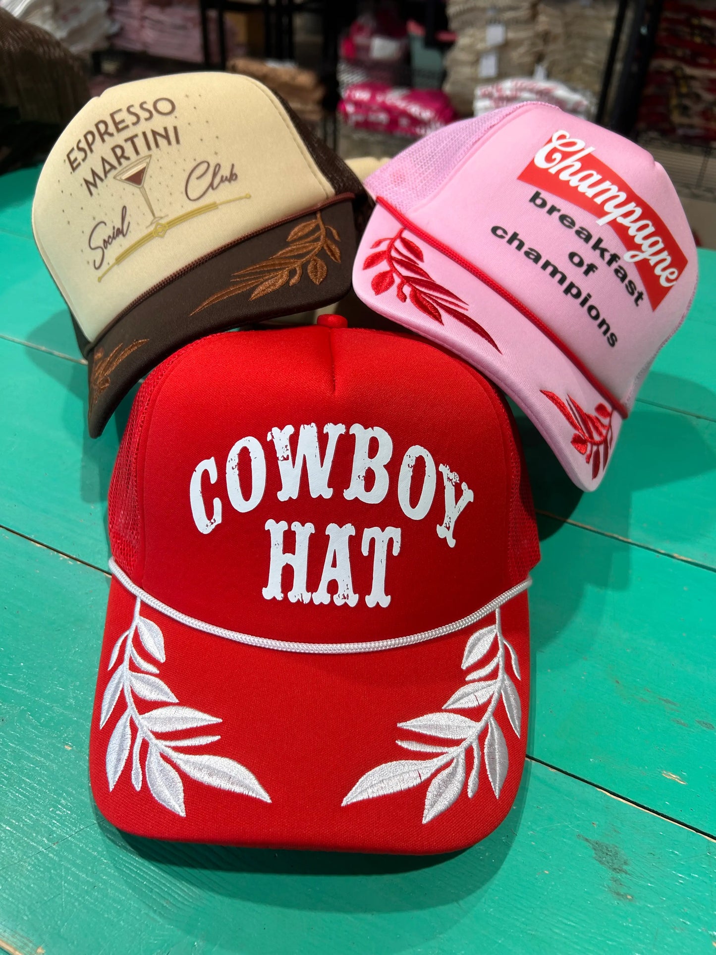 Cowboy Hat Trucker Hat