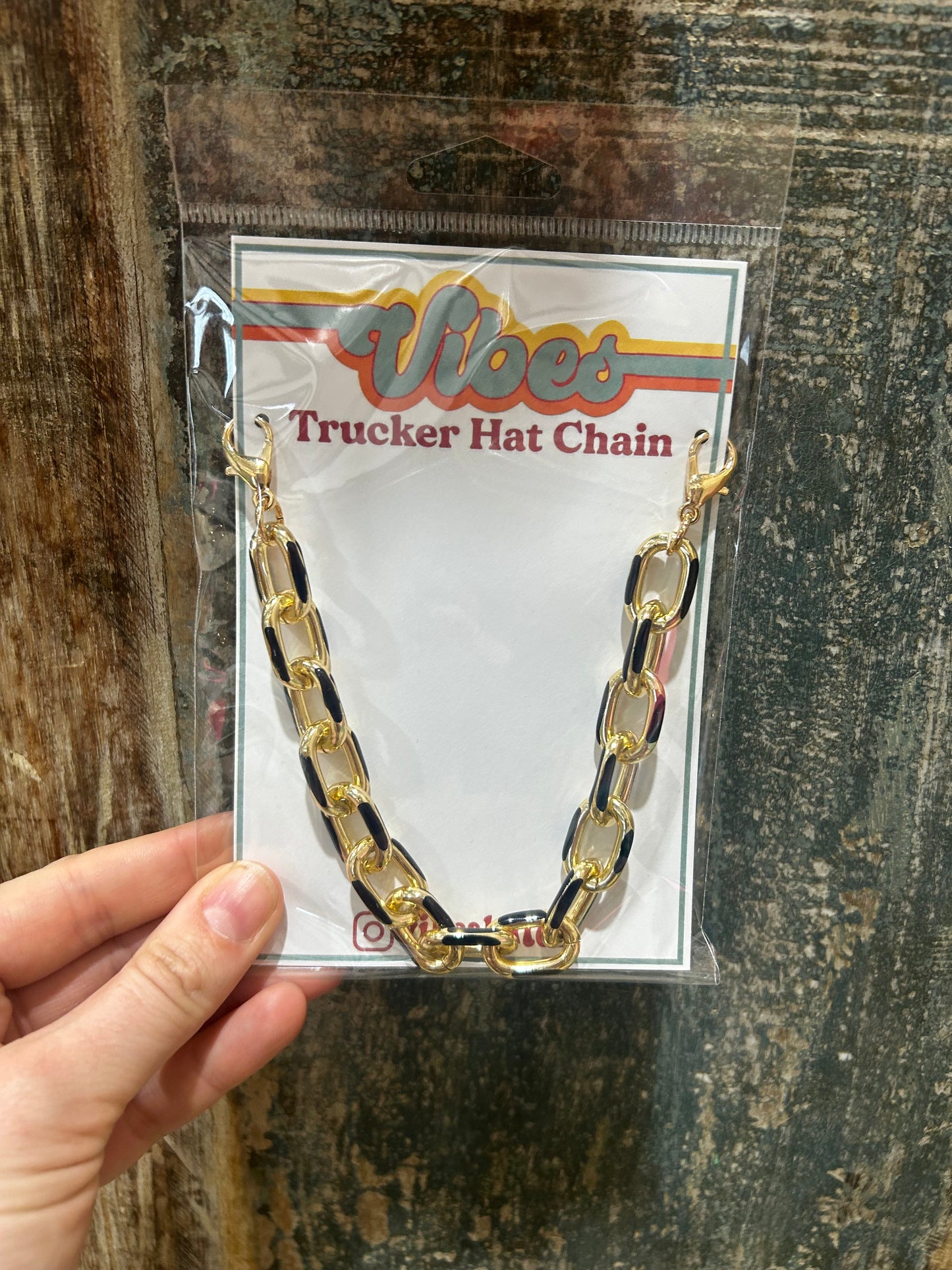 Chunky Enamel Dipped Trucker Chain