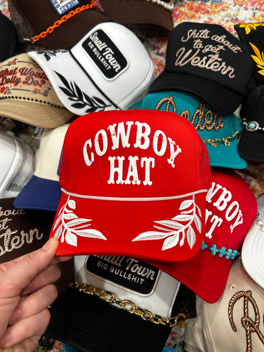 Cowboy Hat Trucker Hat