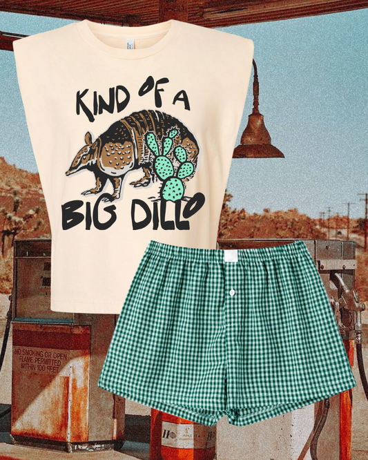Kind of a Big Dillo Muscle Tee