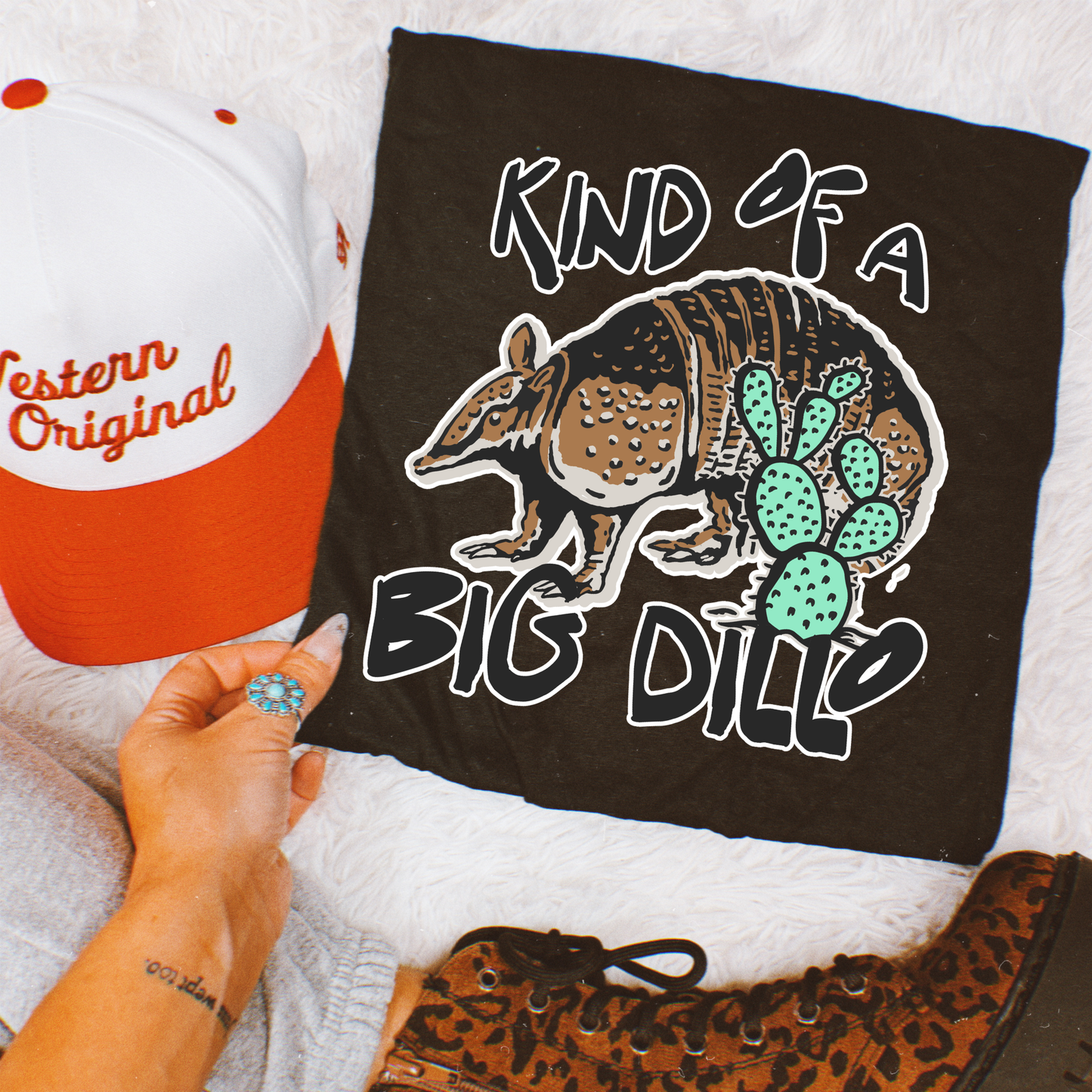 Kind of a Big Dillo Tee
