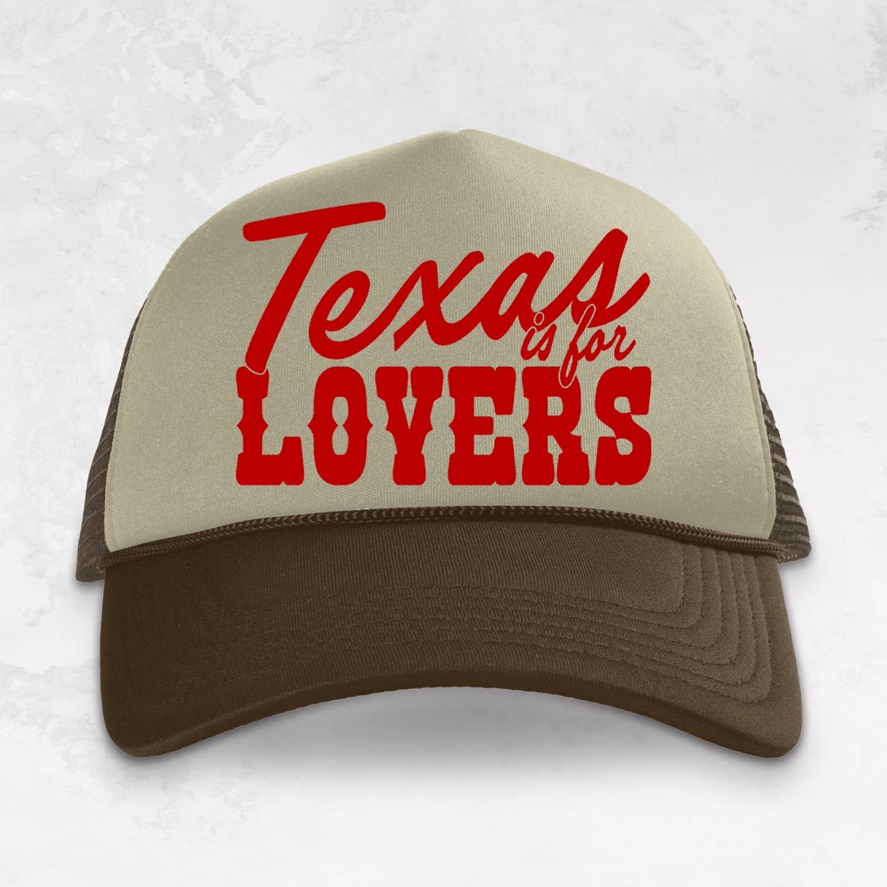 Texas is for Lovers, Western Trucker Hat