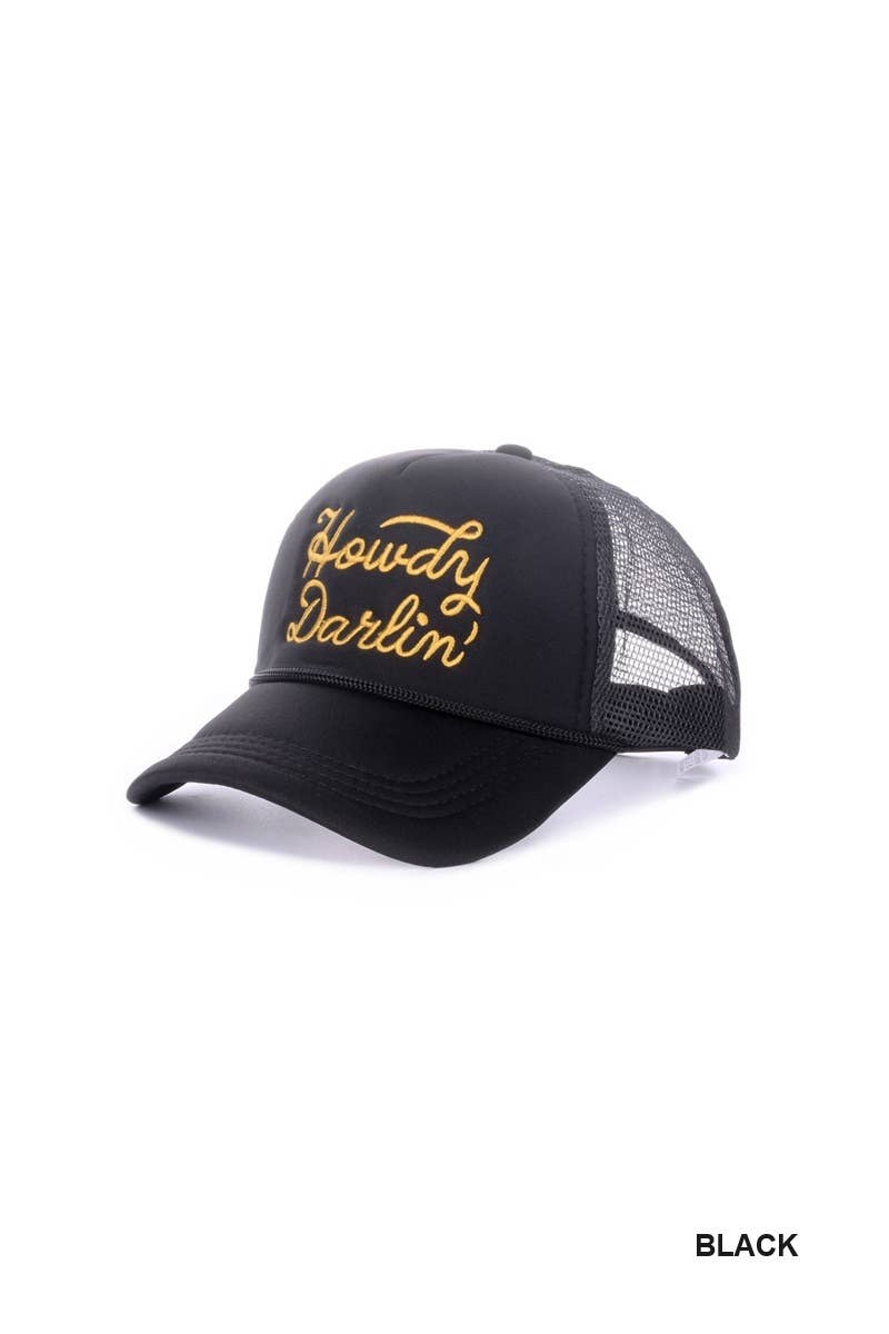 Vanilla Monkey - Howdy Darlin Mesh Trucker Cap
