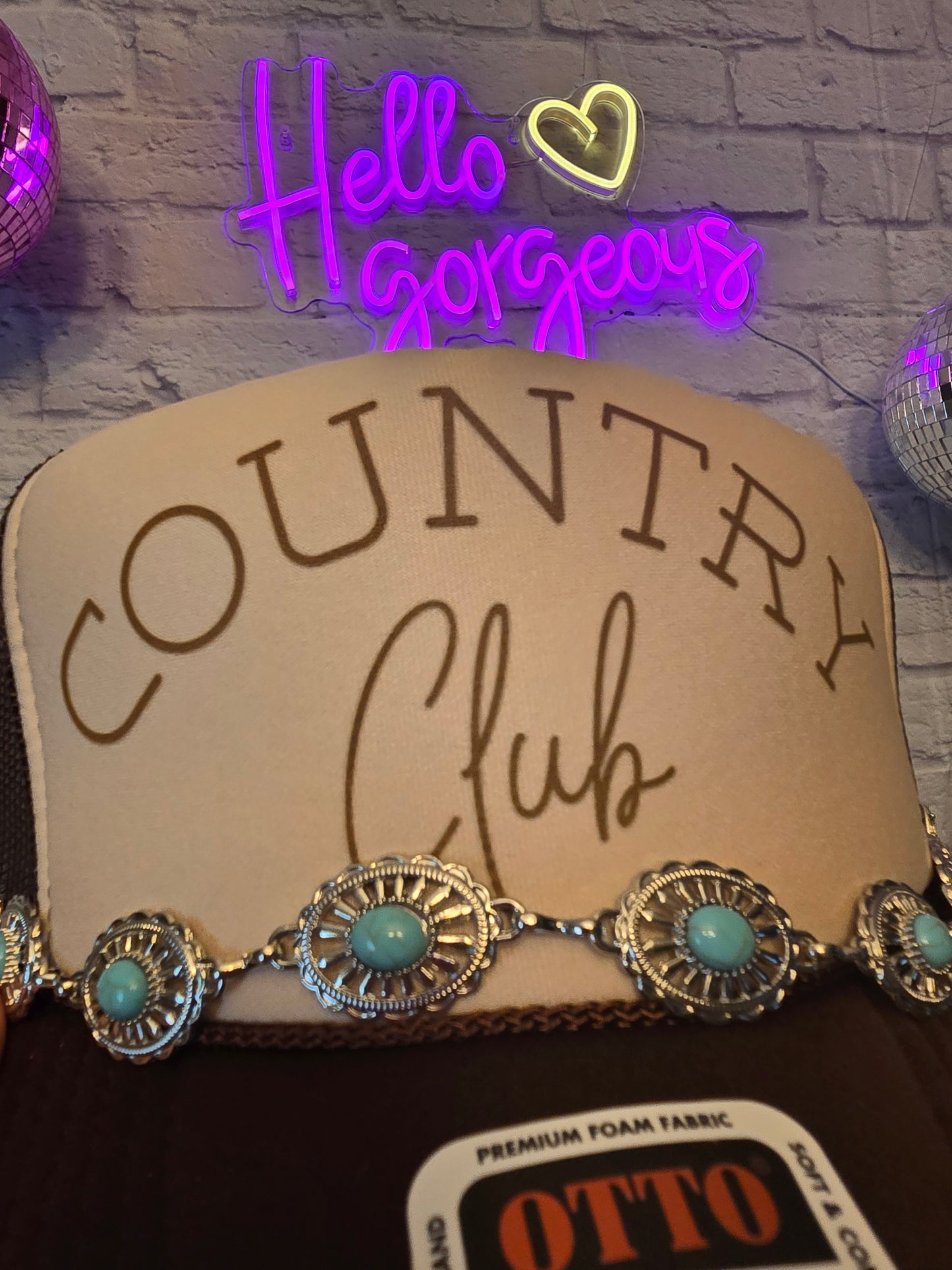 Country Club Graphic Trucker Hat