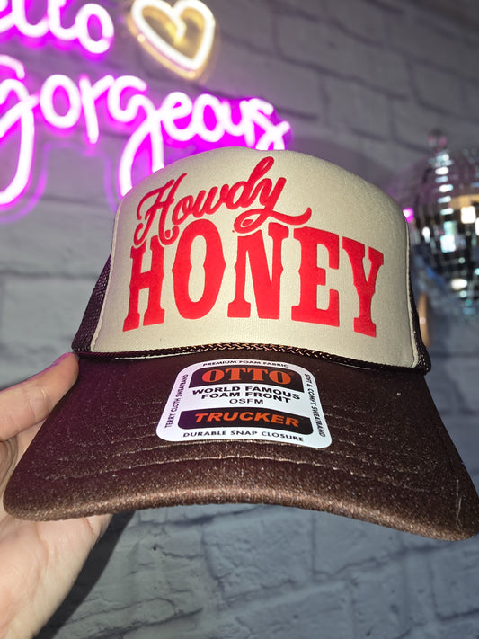 Howdy Honey, Western Trucker Hat