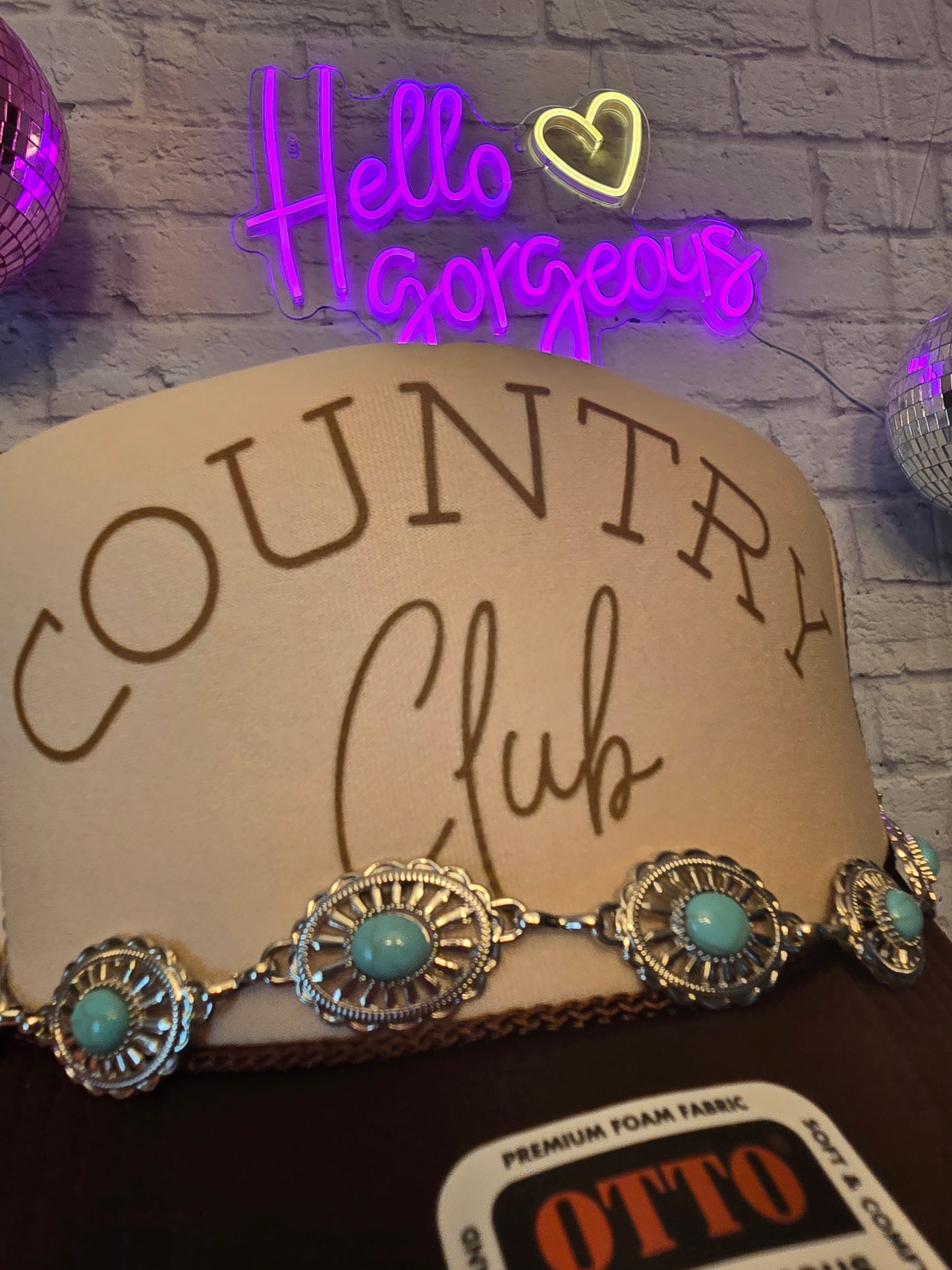Country Club Graphic Trucker Hat